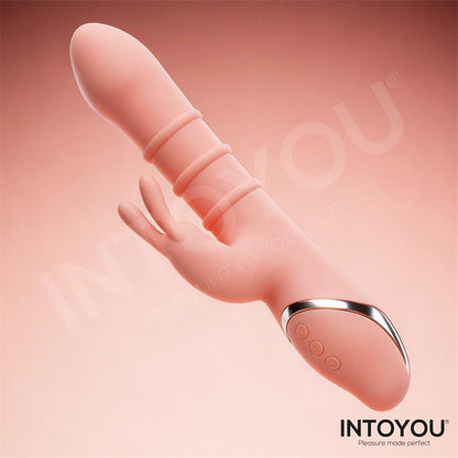 INTOYOU - RIVOR VIBRATOR WITH U AND DOWN SLIDING RINGS