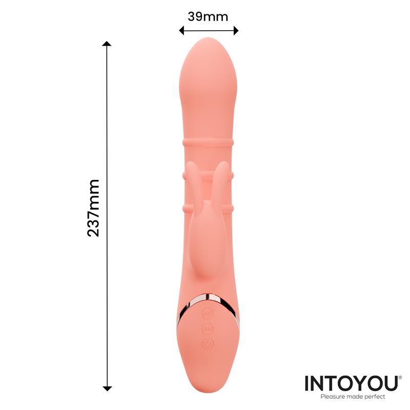 INTOYOU - RIVOR VIBRATOR WITH U AND DOWN SLIDING RINGS