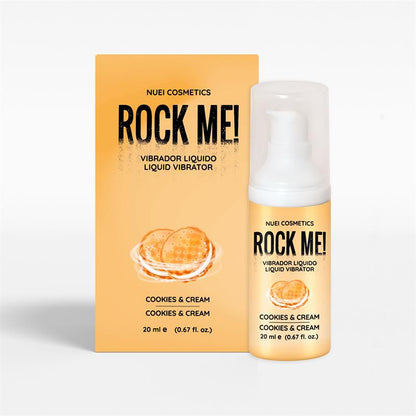 NUEI COSMETICS - ROCK ME! LIQUID VIBRATOR COOKIES AND CREAM 20 ML