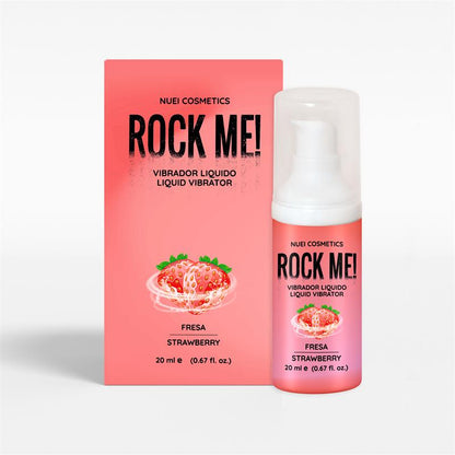 NUEI COSMETICS - ROCK ME! LIQUID VIBRATOR STRAWBERRY 20 ML