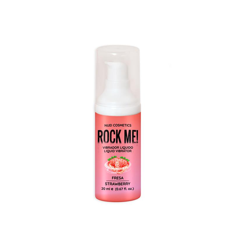 NUEI COSMETICS - ROCK ME! LIQUID VIBRATOR STRAWBERRY 20 ML