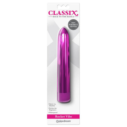 CLASSIX - ROCKET VIBE METALLIC PINK 18 CM