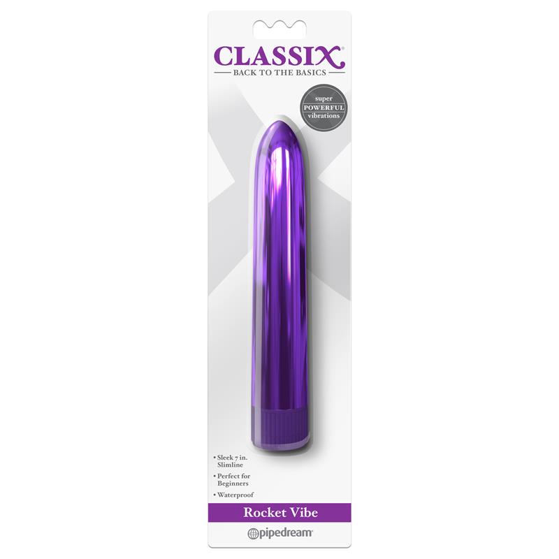 CLASSIX - ROCKET VIBE METALLIC PURPLE 18 CM