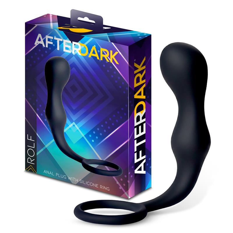 AFTERDARK - ROLF ANAL PLUG WITH SILICONE RING