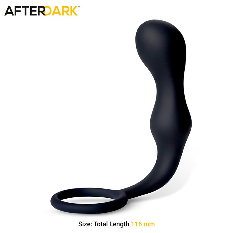 AFTERDARK - ROLF ANAL PLUG WITH SILICONE RING