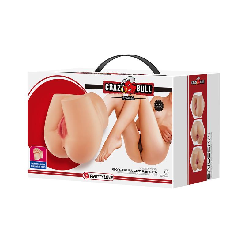 CRAZY BULL - ROLONDA REAR WITH NATURAL REALISTIC VAGINA AND ANUS