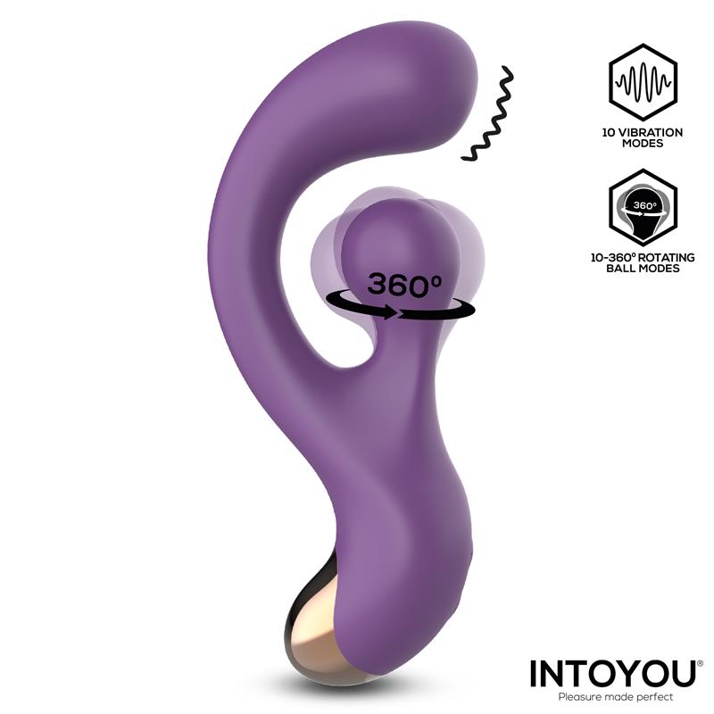INTOYOU - ROLYX ADVANCED VIBRATOR AND 360º ROTATING