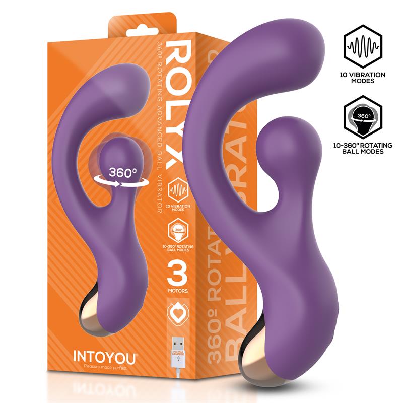 INTOYOU - ROLYX ADVANCED VIBRATOR AND 360º ROTATING