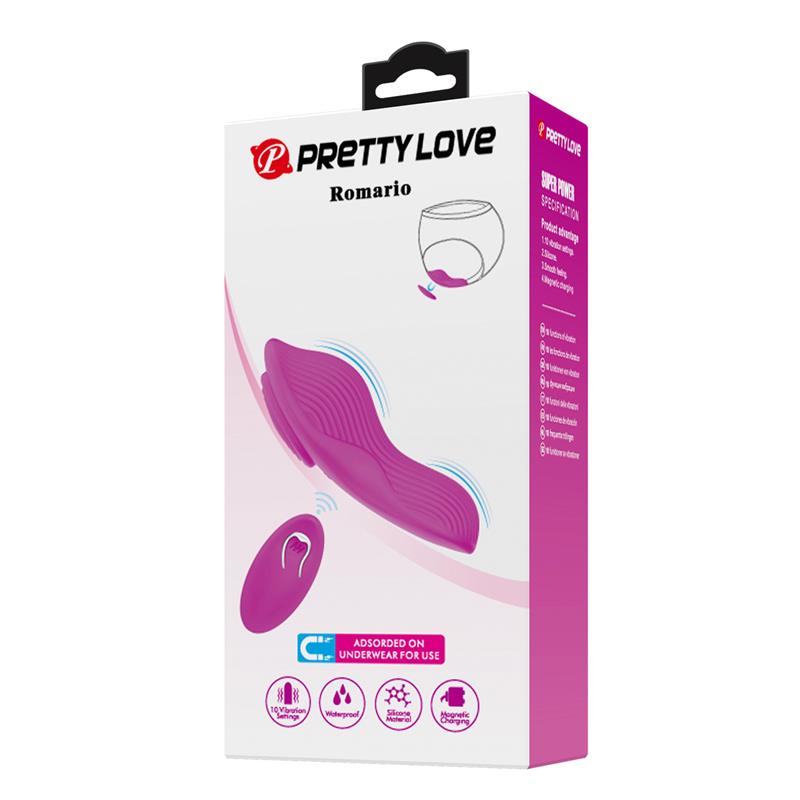 PRETTYLOVE - ROMARIO VIBRATING PANTY REMOTE CONTROL