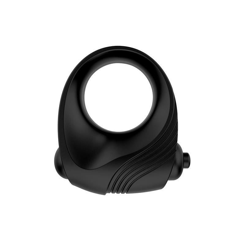LATETOBED - ROMERI RING + VIBRATING BULLET SILICONE BLACK