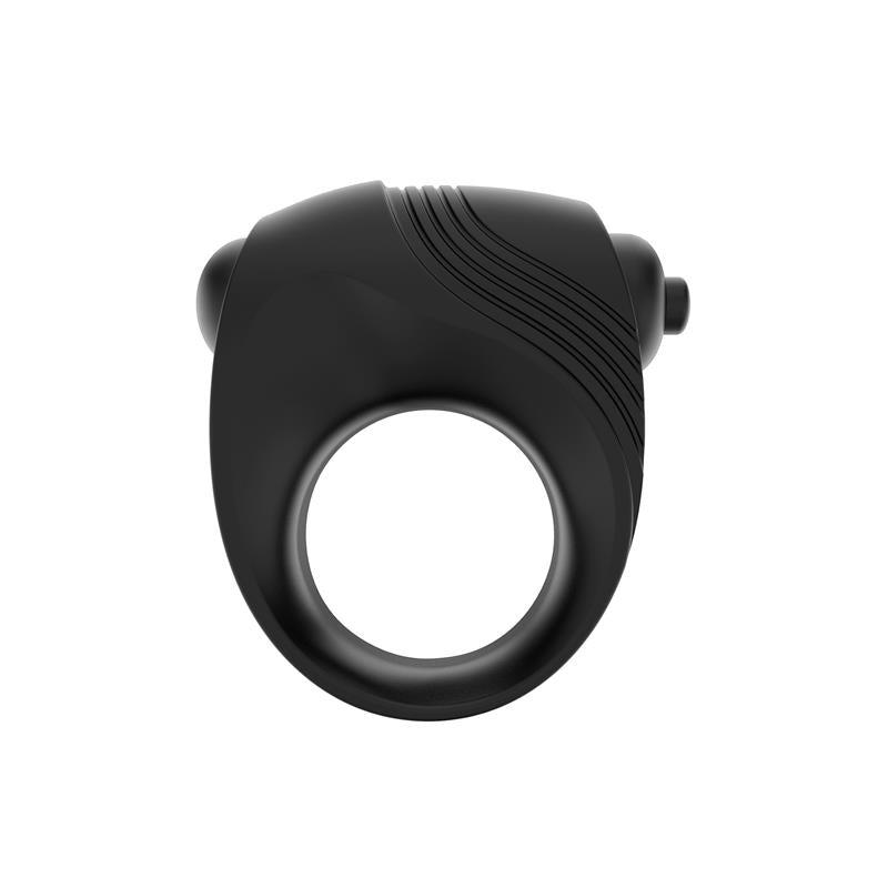 LATETOBED - ROMERI RING + VIBRATING BULLET SILICONE BLACK
