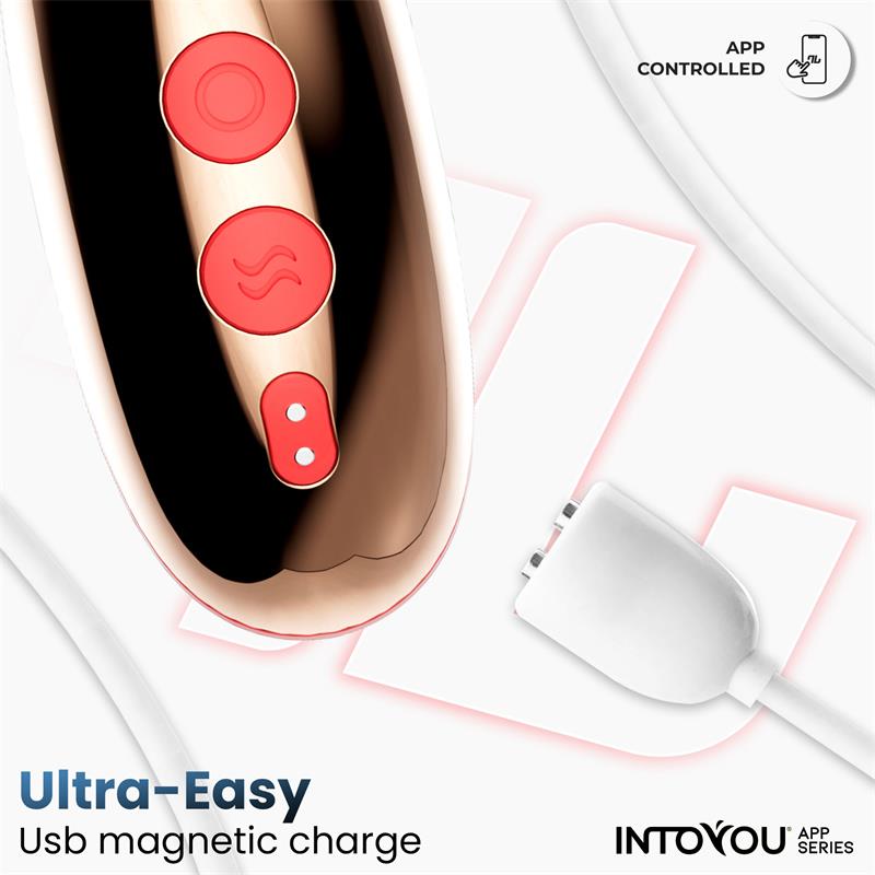 INTOYOU APP SERIES - RONDY VIBRATING AND LICKING TONGUE STIMULATOR WITH APP