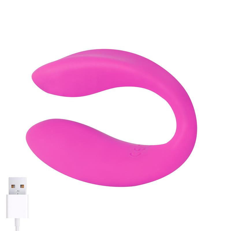 INTOYOU - ROOMIE COUPLES VIBRATOR LIQUID SILICONE UNIBODY REMOTE CONTROL USB