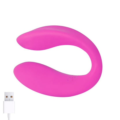 INTOYOU - ROOMIE COUPLES VIBRATOR LIQUID SILICONE UNIBODY REMOTE CONTROL USB