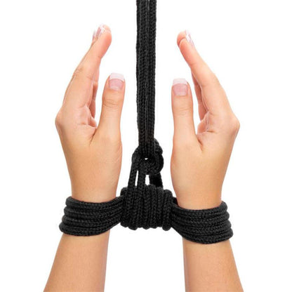 LOVETOY - ROPE BONDAGE SOFT BLACK