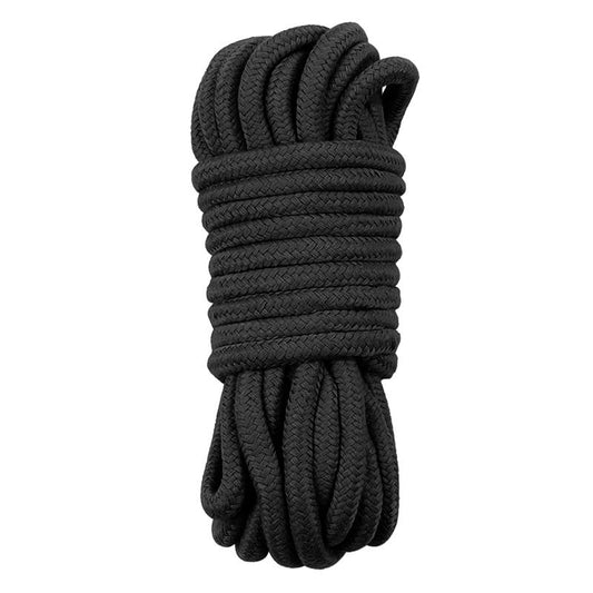 LOVETOY - ROPE BONDAGE SOFT BLACK