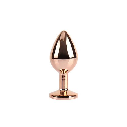 CHISA - ROSE GOLD GEM BUTT PLUG SIZE M
