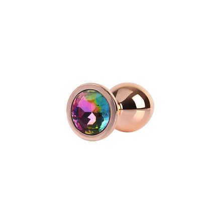 CHISA - ROSE GOLD GEM BUTT PLUG SIZE M