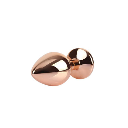 CHISA - ROSE GOLD GEM BUTT PLUG SIZE M