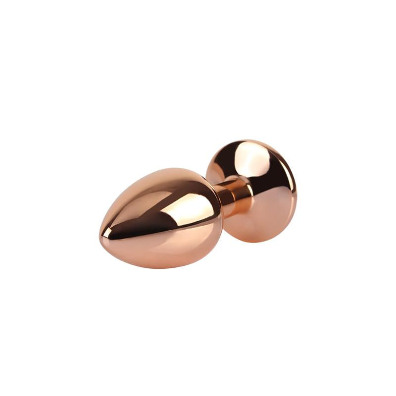 CHISA - ROSE GOLD GEM BUTT PLUG SIZE S
