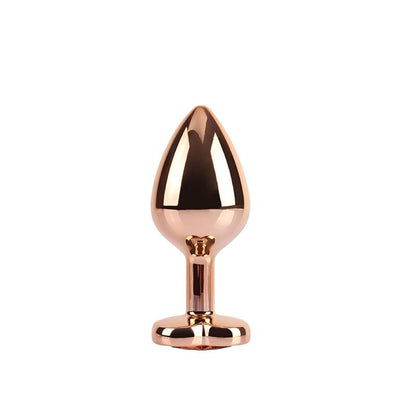 CHISA - ROSE GOLD HEART BUTT PLUG SIZE M