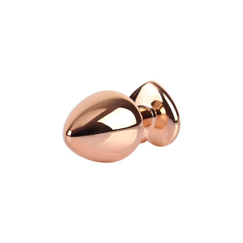 CHISA - ROSE GOLD HEART BUTT PLUG SIZE M