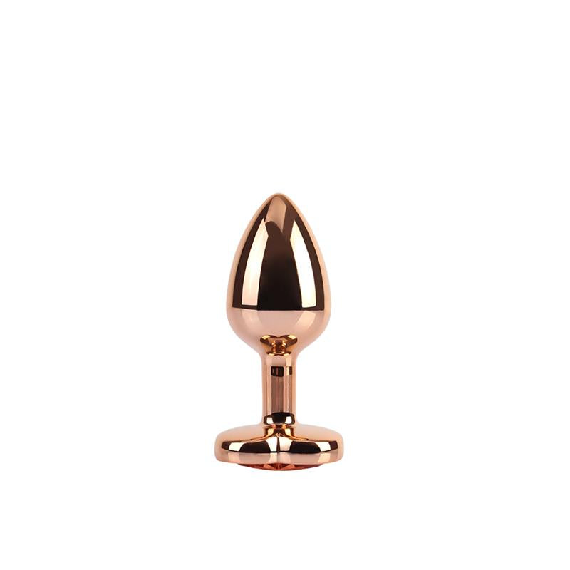 CHISA - ROSE GOLD HEART BUTT PLUG SIZE S