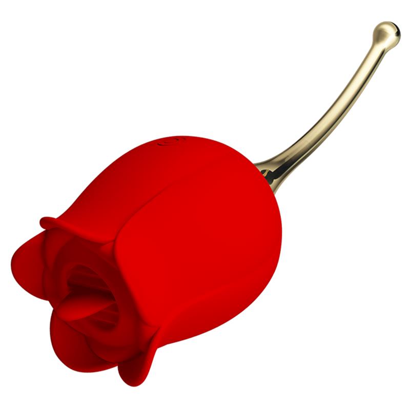 PRETTY LOVE - ROSE LOVER LICKING AND VIBRATING STIMULATOR