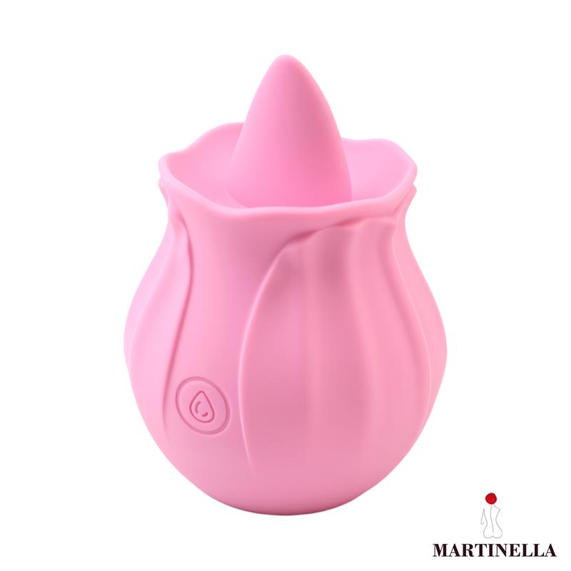 MARTINELLA - ROSE STIMULATOR WITH LICKING TONGUE