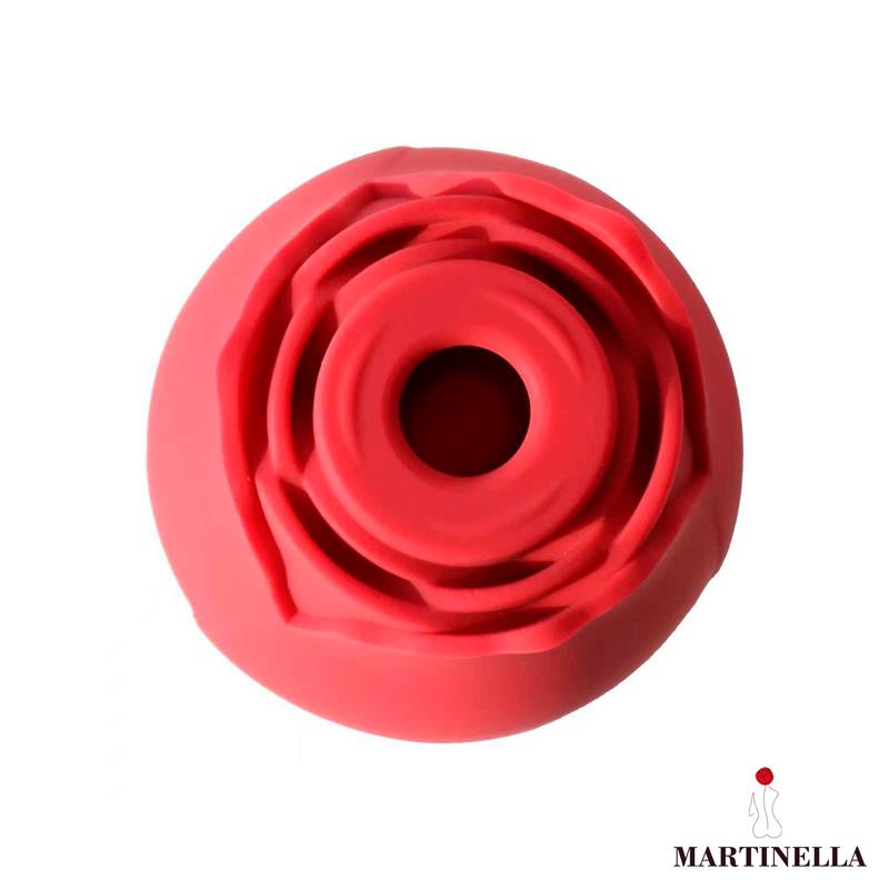 MARTINELLA - ROSE STIMULATOR WITH SUCTION