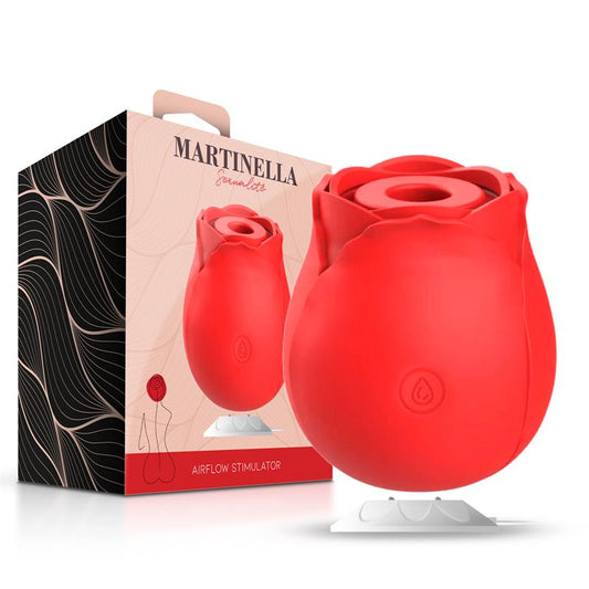 MARTINELLA - ROSE STIMULATOR WITH SUCTION