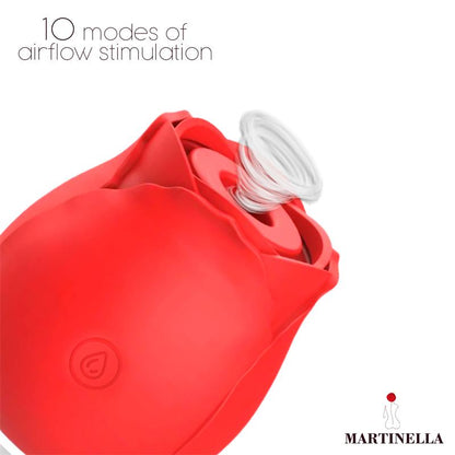 MARTINELLA - ROSE STIMULATOR WITH SUCTION