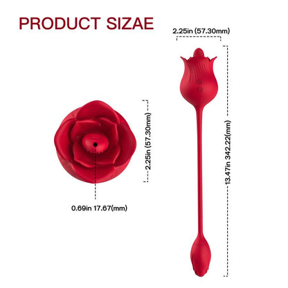 URBAN SKY - ROSE WITH LICKING AND VIBRATING EGG USB