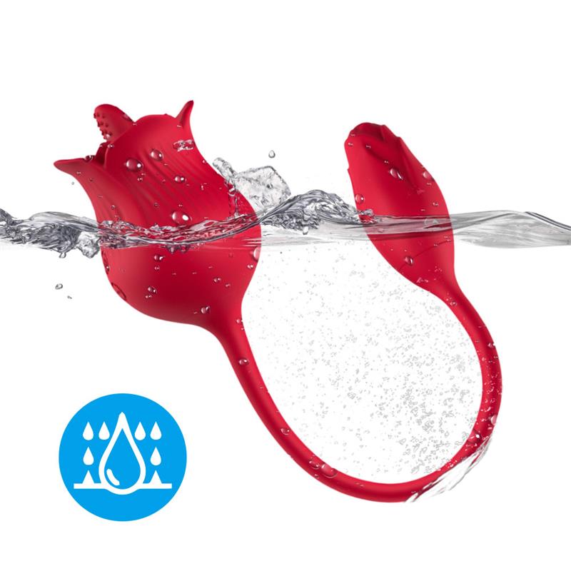 URBAN SKY - ROSE WITH LICKING AND VIBRATING EGG USB