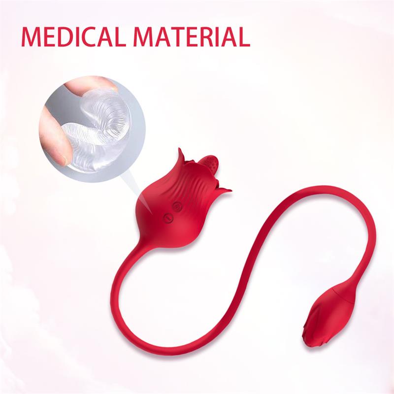 URBAN SKY - ROSE WITH LICKING AND VIBRATING EGG USB