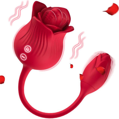 URBAN SKY - ROSE WITH LICKING AND VIBRATING EGG USB