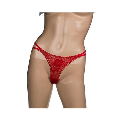 OOTB - ROSE WITH RED G-STRING