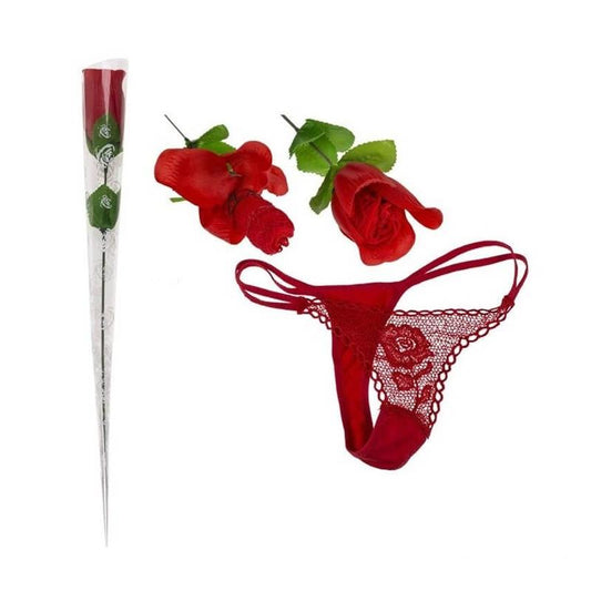 DIVERTY SEX - ROSE WITH RED THONG