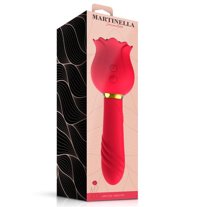MARTINELLA - ROSE WITH SUCTION AND VIBE 2 IN 1