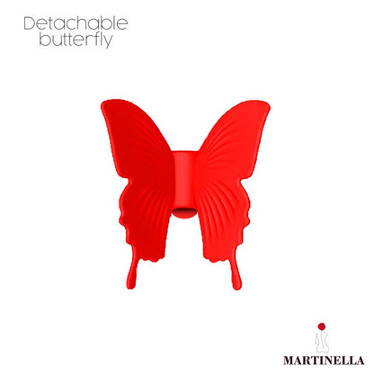 MARTINELLA - ROSE WITH SUCTION AND VIBRATING BUTTERFLY