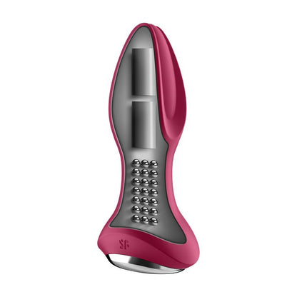 SATISFYER - ROTATOR PLUG 2+ ANAL PLUG CONNECTÉ À L'APPLICATION USB FUCHSIA