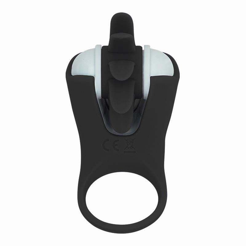 ACTION - ROWER VIBRATING RING WITH ROTATING TONGUE