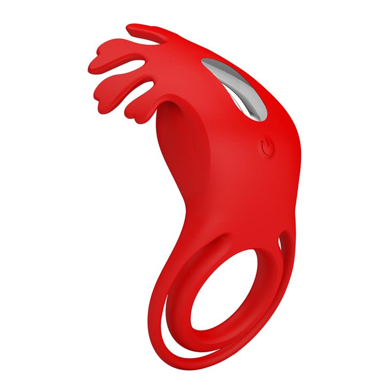 PRETTYLOVE - RUBEN VIBRATING PENIS RING USB