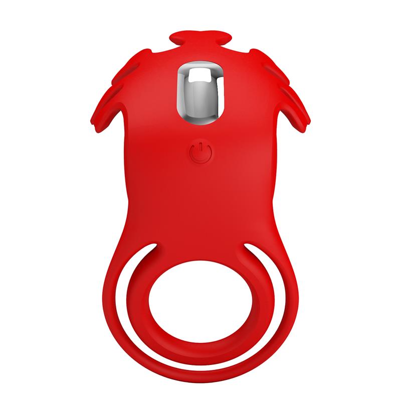 PRETTYLOVE - RUBEN VIBRATING PENIS RING USB