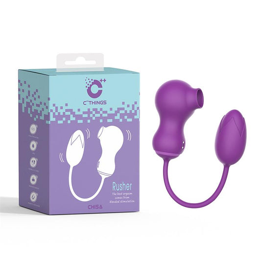 CHISA - RUSHER CLITORIS SUCKER AND VIBRATING EGG