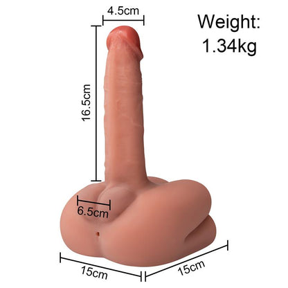 XISE - SADIE SEMI TORSO WITH VIBRATION AND THRUSTING 1.34 KG
