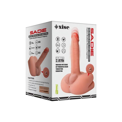 XISE - SADIE SEMI TORSO WITH VIBRATION AND THRUSTING 1.34 KG