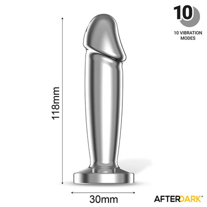 AFTERDARK - SARMY ANAL PLUG WITH VIBRATION MAGNETIC USB SIZE M