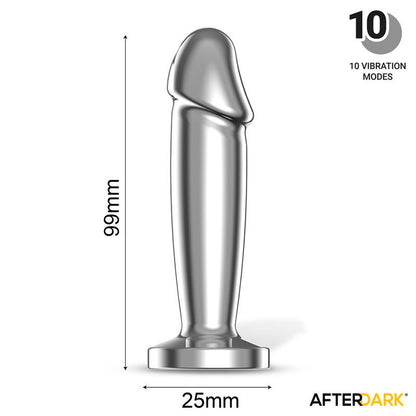AFTERDARK - SARMY ANAL PLUG WITH VIBRATION MAGNETIC USB SIZE S