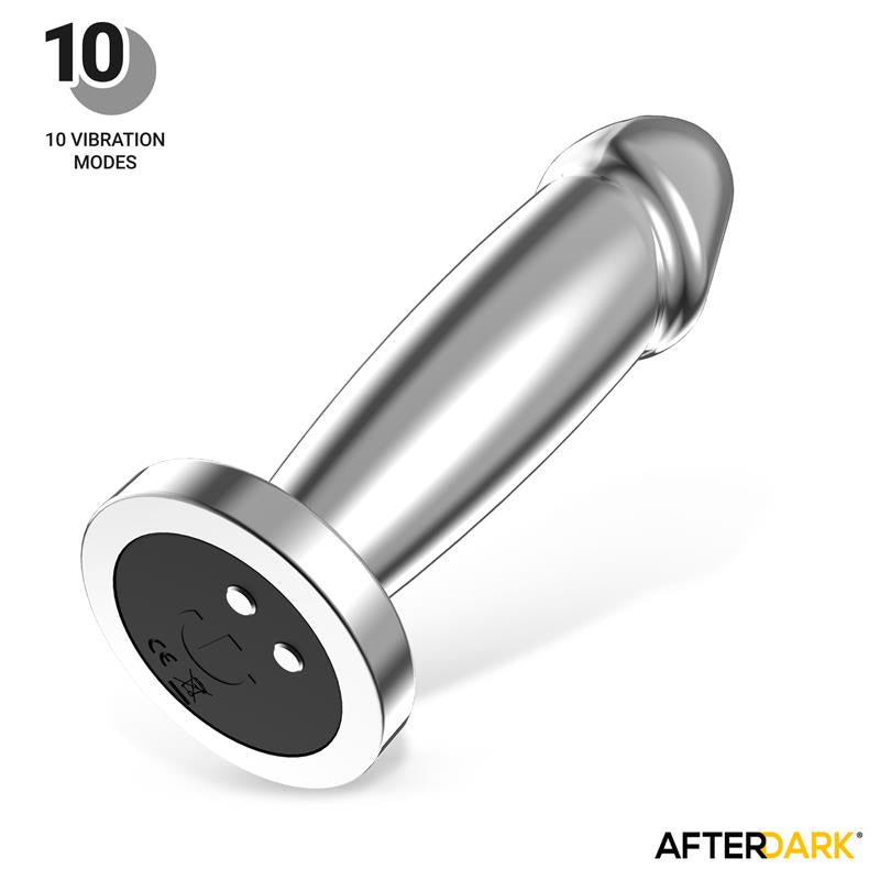 AFTERDARK - SARMY ANAL PLUG WITH VIBRATION MAGNETIC USB SIZE S